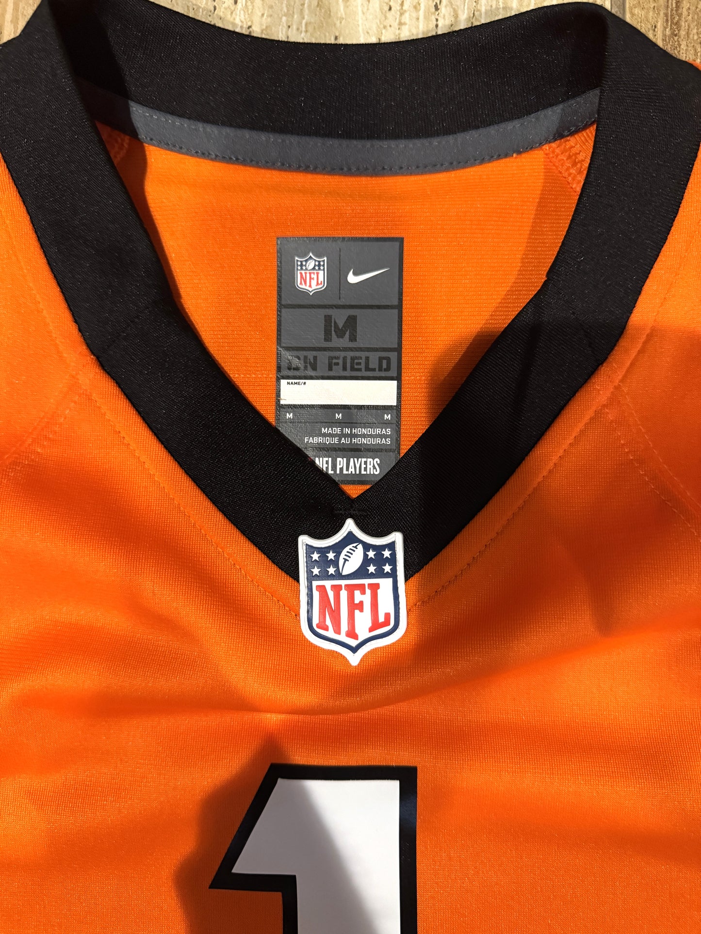 Ja'Marr Chase Hand-Signed✍️ Cincinnati Bengals 🐅Nike Jersey NFL Memorabilia