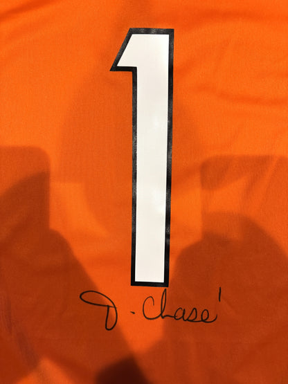 Ja'Marr Chase Hand-Signed✍️ Cincinnati Bengals 🐅Nike Jersey NFL Memorabilia