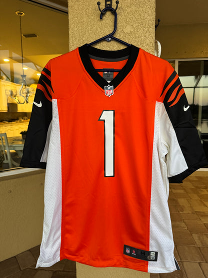 Ja'Marr Chase Hand-Signed✍️ Cincinnati Bengals 🐅Nike Jersey NFL Memorabilia