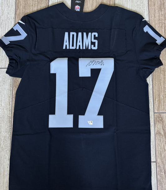 Davante Adams Signed Las Vegas Raiders Nike ELITE On Field Jersey👕NFL Sports