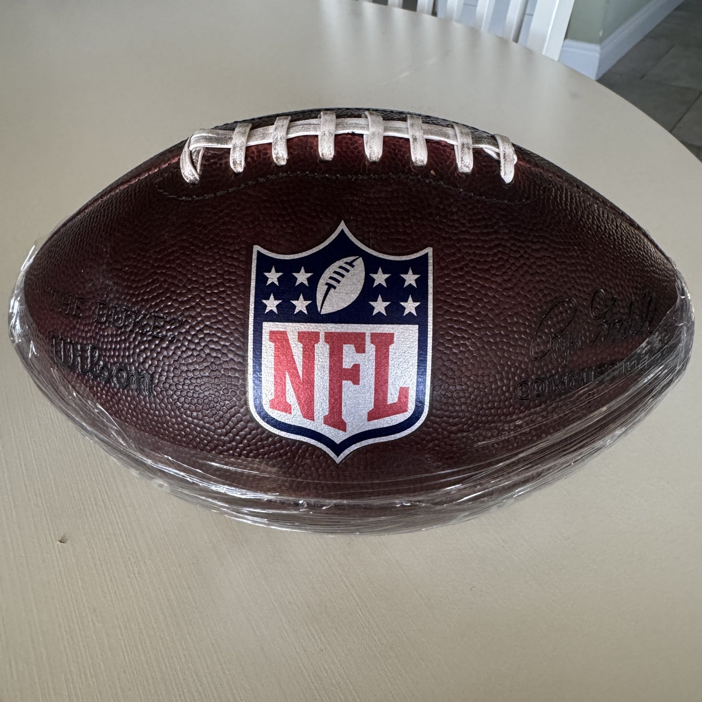 Baker Mayfield GAME USED 11/10/24 PHOTO MATCHED Signed and Inscribed Wilson Duke Ball Tampa Bay Buccaneers vs San Francisco 49ers Also includes Proof of Authenticity 🛡️