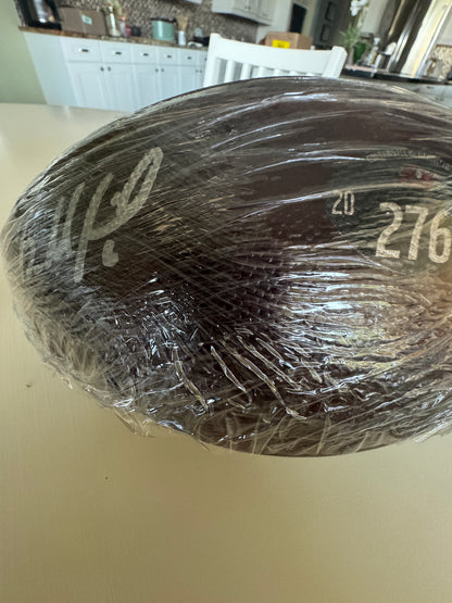 Baker Mayfield GAME USED 11/10/24 PHOTO MATCHED Signed and Inscribed Wilson Duke Ball Tampa Bay Buccaneers vs San Francisco 49ers Also includes Proof of Authenticity 🛡️