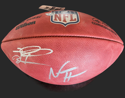Tua Tagovailoa & Najee Harris Hand Signed 🖋️ Miami Dolphins 🐬 Fanatics Authentic Duke Wilson Pro Football💥