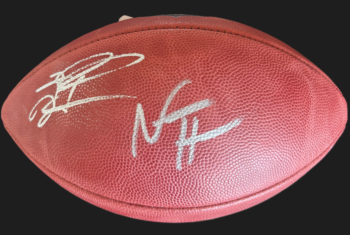 Tua Tagovailoa & Najee Harris Hand Signed 🖋️ Miami Dolphins 🐬 Fanatics Authentic Duke Wilson Pro Football💥