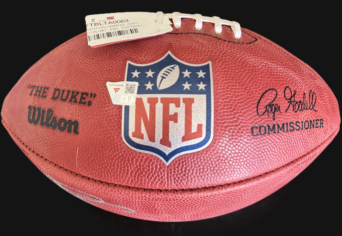 Tua Tagovailoa & Najee Harris Hand Signed 🖋️ Miami Dolphins 🐬 Fanatics Authentic Duke Wilson Pro Football💥