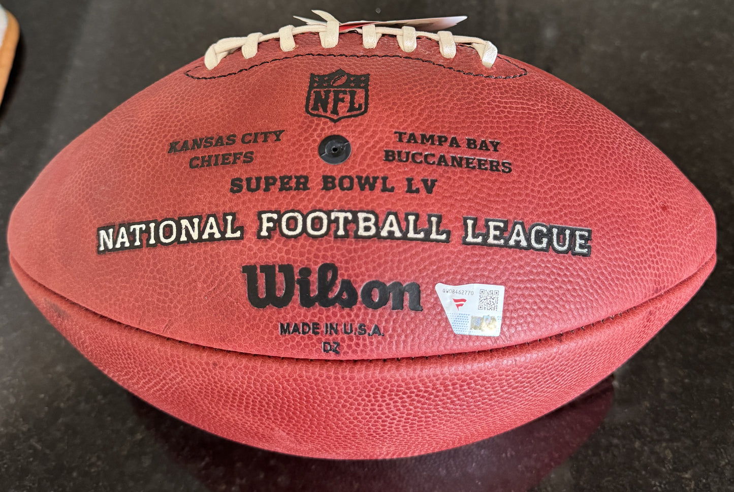 Shaquil Barrett Signed✍️Tampa Bay Buccaneers Super Bowl LV Duke Football with“SB LV CHAMPS” Inscription