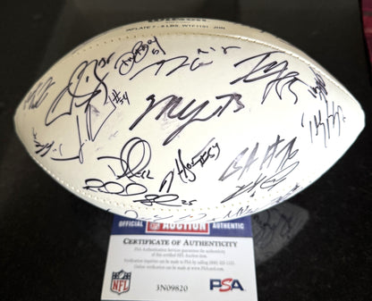 Pro Bowl Games 2016 Wilson Duke Ball Signed 🖊️ By Over 30 Players including Richard Sherman, Andrew Whitworth, Russell Wilson, Calais Campbell, Darren Sproles, Julio Jones, AJ Green, Delanie Walker, Derrick Johnson & Malcolm Jenkins + many more...