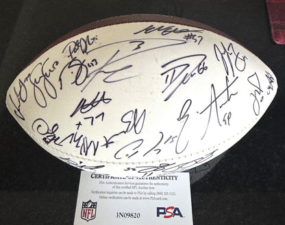Pro Bowl Games 2016 Wilson Duke Ball Signed 🖊️ By Over 30 Players including Richard Sherman, Andrew Whitworth, Russell Wilson, Calais Campbell, Darren Sproles, Julio Jones, AJ Green, Delanie Walker, Derrick Johnson & Malcolm Jenkins + many more...