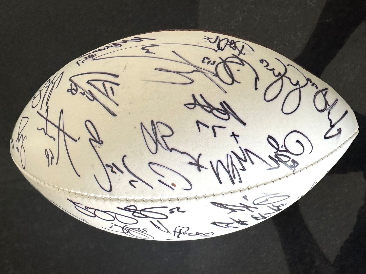 Pro Bowl Games 2016 Wilson Duke Ball Signed 🖊️ By Over 30 Players including Richard Sherman, Andrew Whitworth, Russell Wilson, Calais Campbell, Darren Sproles, Julio Jones, AJ Green, Delanie Walker, Derrick Johnson & Malcolm Jenkins + many more...