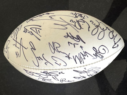 Pro Bowl Games 2016 Wilson Duke Ball Signed 🖊️ By Over 30 Players including Richard Sherman, Andrew Whitworth, Russell Wilson, Calais Campbell, Darren Sproles, Julio Jones, AJ Green, Delanie Walker, Derrick Johnson & Malcolm Jenkins + many more...