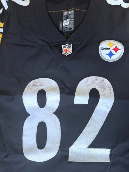Steven Sims GAME WORN 💪10/16/22 PHOTO-MATCHED 📸 Pittsburgh Steelers On-Field NFL Jersey vs. Tampa Bay Buccaneers Also includes PSA Authenticity 🛡️