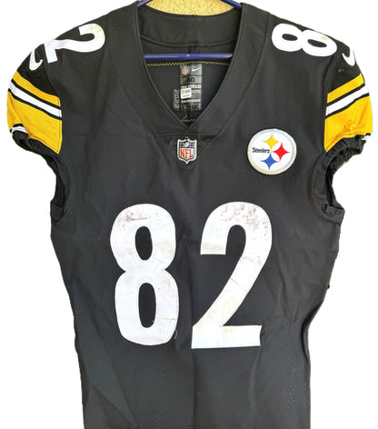 Steven Sims GAME WORN 💪10/16/22 PHOTO-MATCHED 📸 Pittsburgh Steelers On-Field NFL Jersey vs. Tampa Bay Buccaneers Also includes PSA Authenticity 🛡️