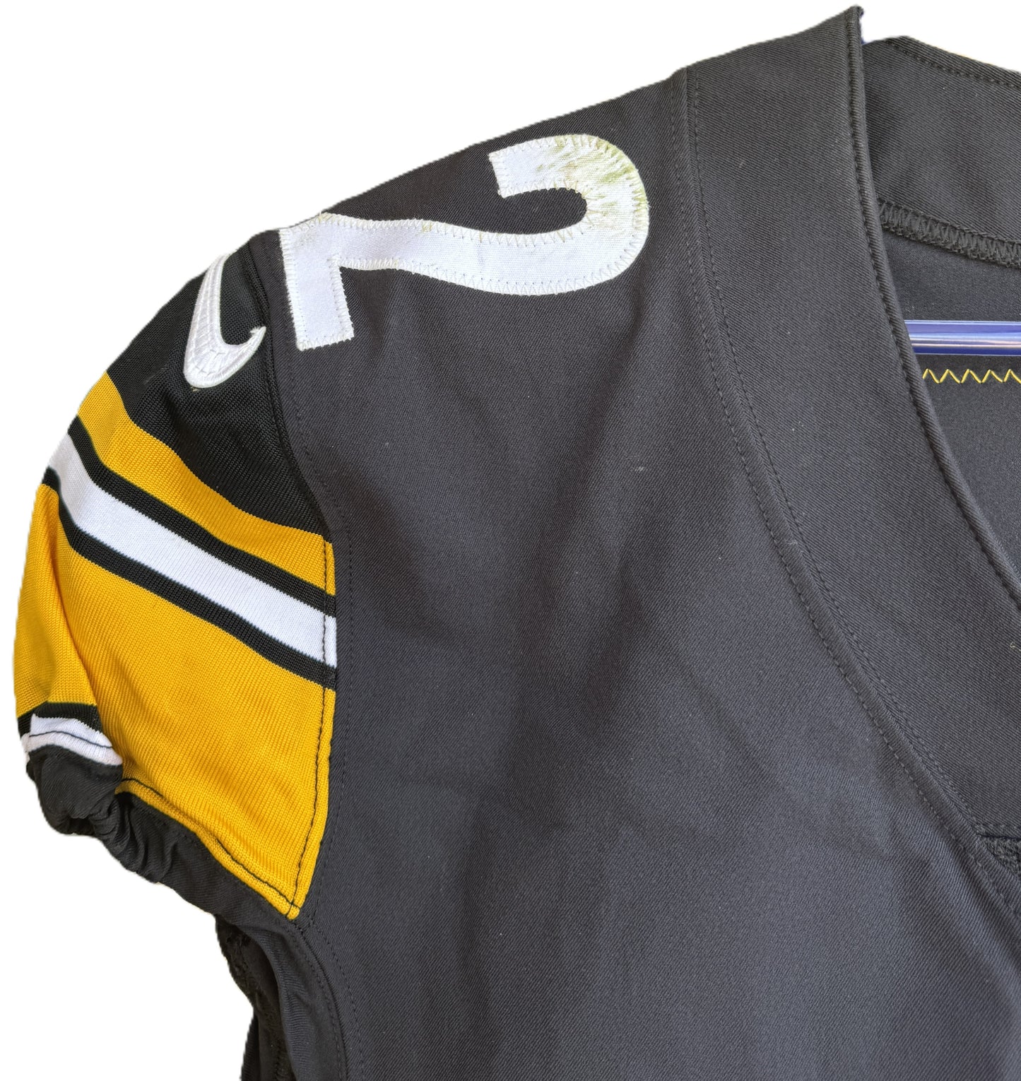 Steven Sims GAME WORN 💪10/16/22 PHOTO-MATCHED 📸 Pittsburgh Steelers On-Field NFL Jersey vs. Tampa Bay Buccaneers Also includes PSA Authenticity 🛡️