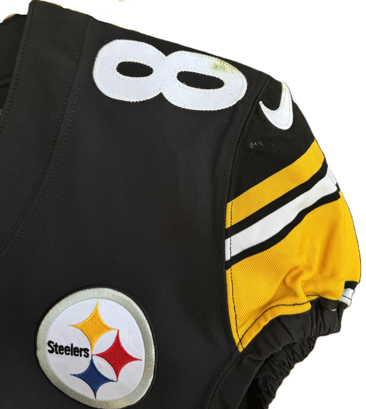 Steven Sims GAME WORN 💪10/16/22 PHOTO-MATCHED 📸 Pittsburgh Steelers On-Field NFL Jersey vs. Tampa Bay Buccaneers Also includes PSA Authenticity 🛡️