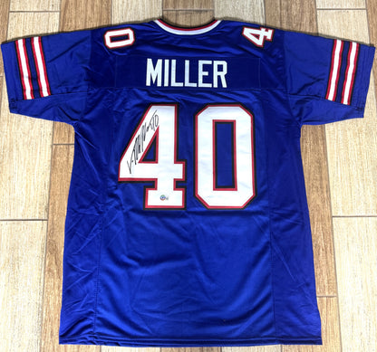 Von Miller Hand-Signed✍️Buffalo Bills🦬NFL Jersey👕Beckett COA🛡️
