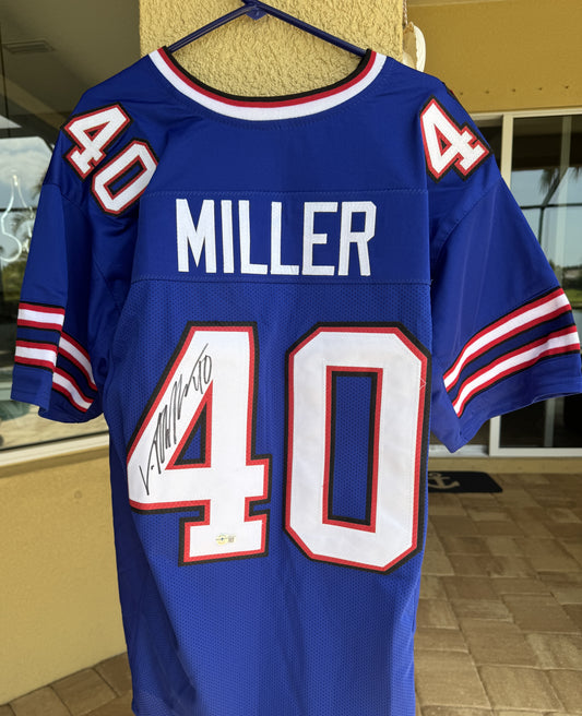 Von Miller Hand-Signed✍️Buffalo Bills🦬NFL Jersey👕Beckett COA🛡️
