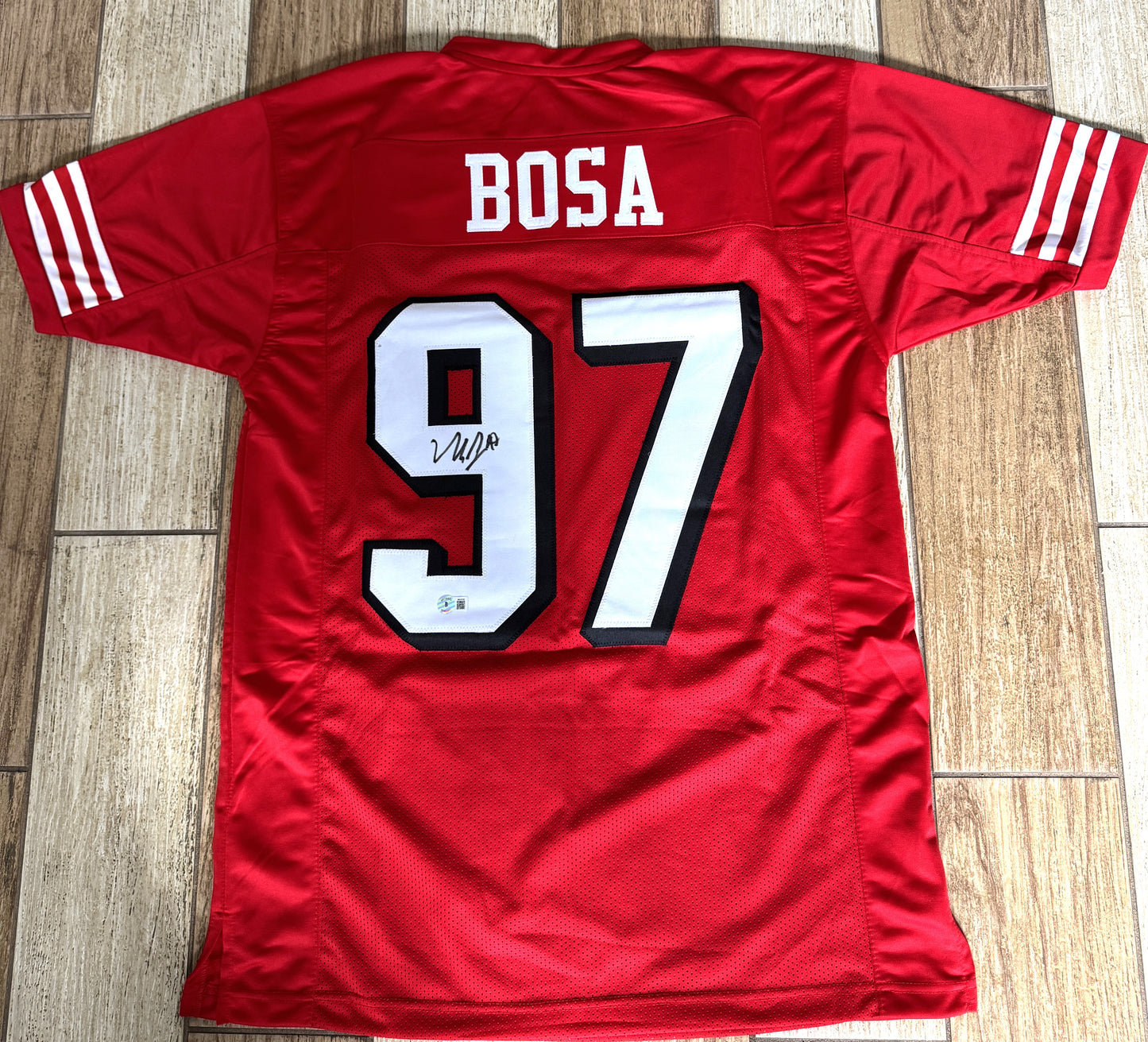 Nick Bosa Signed🖊️San Francisco 49ers NFL Jersey👕 PSA Authenticated 🏈