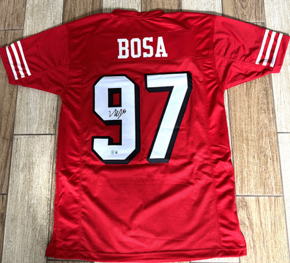 Nick Bosa Signed🖊️San Francisco 49ers NFL Jersey👕 PSA Authenticated 🏈