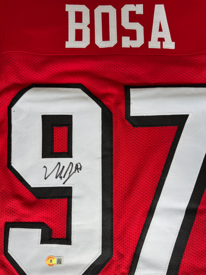 Nick Bosa Signed🖊️San Francisco 49ers NFL Jersey👕 PSA Authenticated 🏈