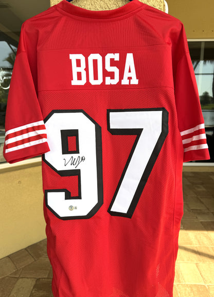 Nick Bosa Signed🖊️San Francisco 49ers NFL Jersey👕 PSA Authenticated 🏈