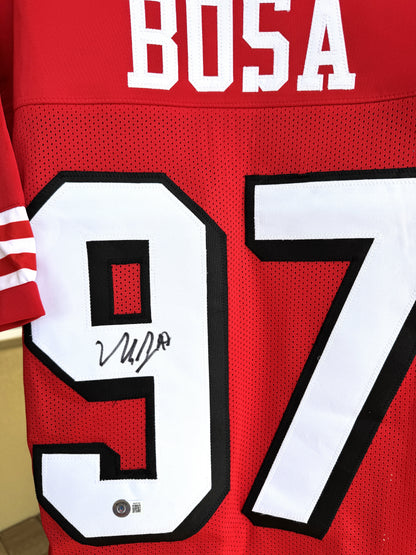 Nick Bosa Signed🖊️San Francisco 49ers NFL Jersey👕 PSA Authenticated 🏈