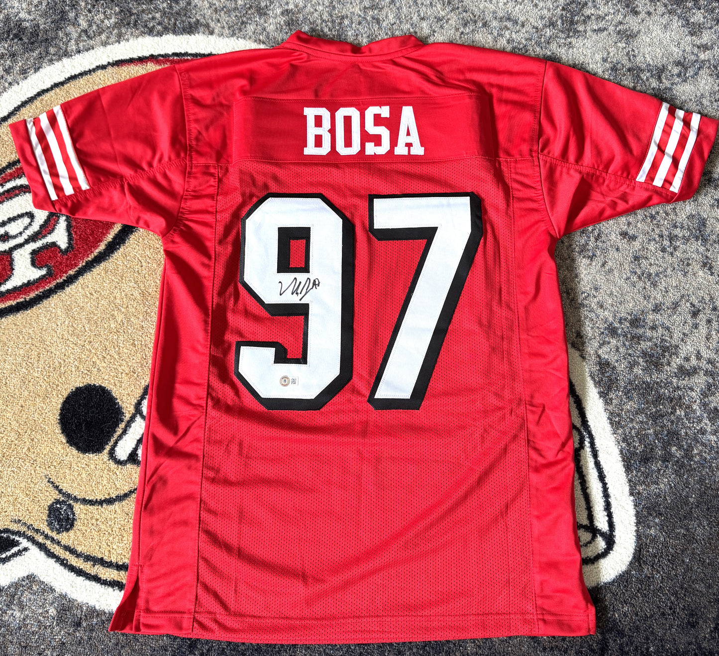 Nick Bosa Signed🖊️San Francisco 49ers NFL Jersey👕 PSA Authenticated 🏈
