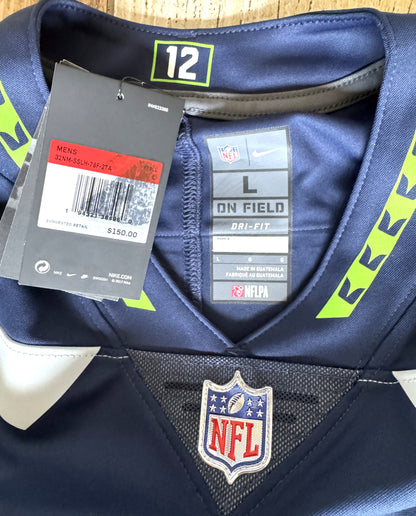 Russell Wilson Signed Seattle Seahawks Nike On-Field Jersey – Beckett Authenticated✅