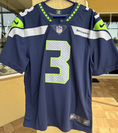 Russell Wilson Signed Seattle Seahawks Nike On-Field Jersey – Beckett Authenticated✅