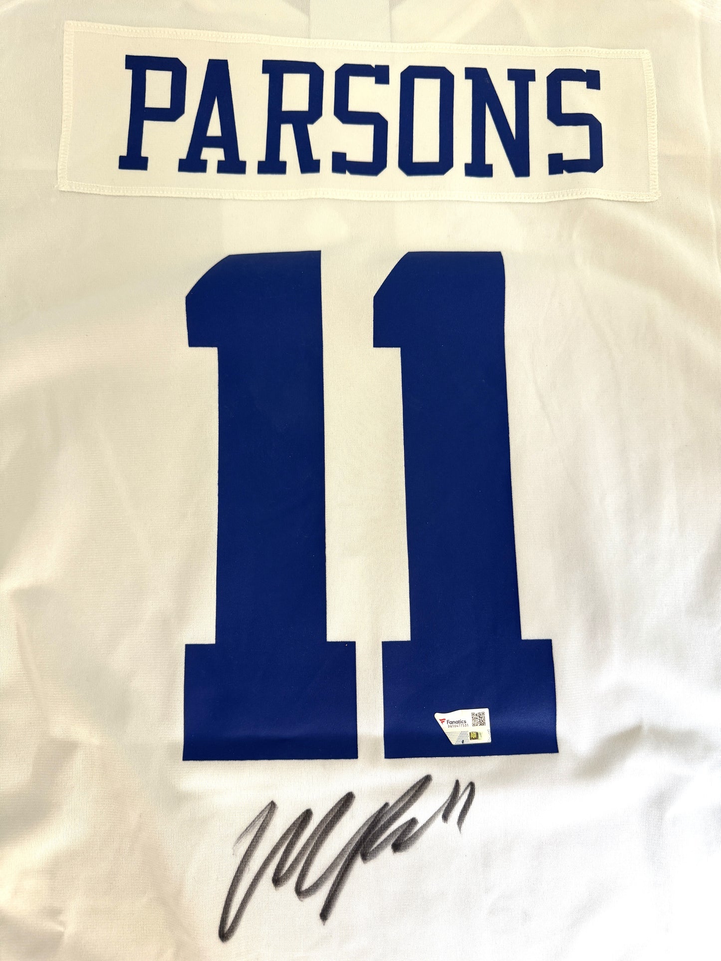 Micah Parsons Signed✍️Dallas Cowboys Nike NFL Jersey👕Sports Memorabilia⭐Inc. Fanatics Hologram