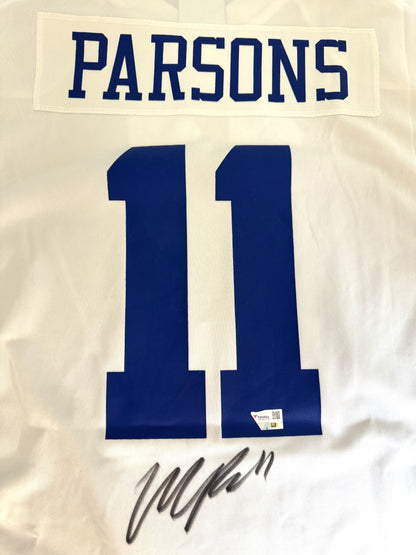 Micah Parsons Signed✍️Dallas Cowboys Nike NFL Jersey👕Sports Memorabilia⭐Inc. Fanatics Hologram