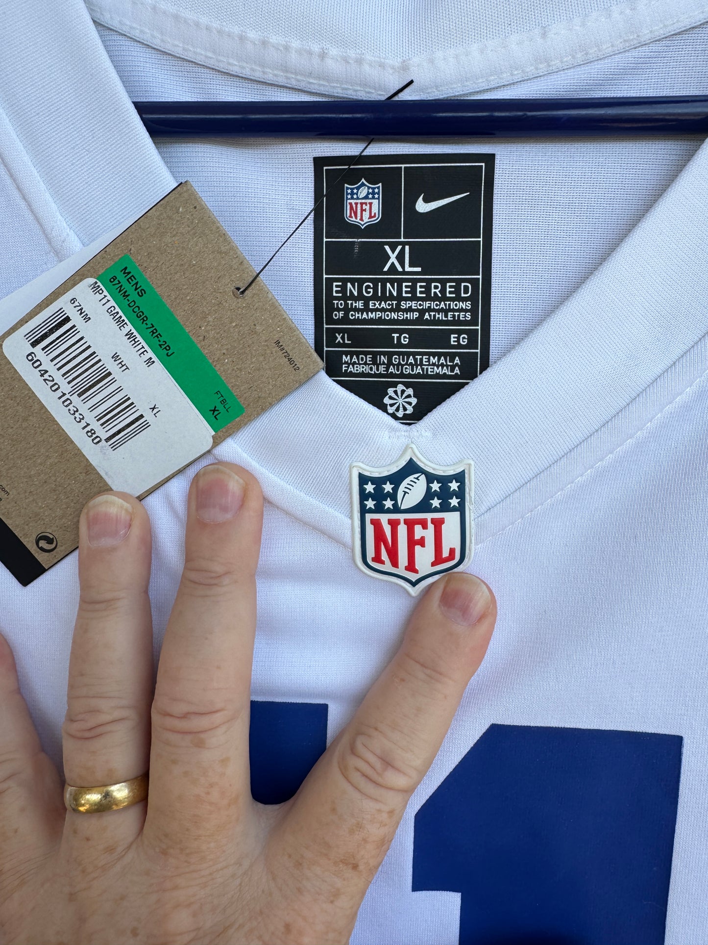 Micah Parsons Signed✍️Dallas Cowboys Nike NFL Jersey👕Sports Memorabilia⭐Inc. Fanatics Hologram