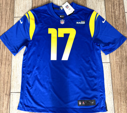 Puka Nacua Signed🖊️Los Angeles Rams🐏Nike ON-FIELD NFL Jersey👕Memorabilia⚡