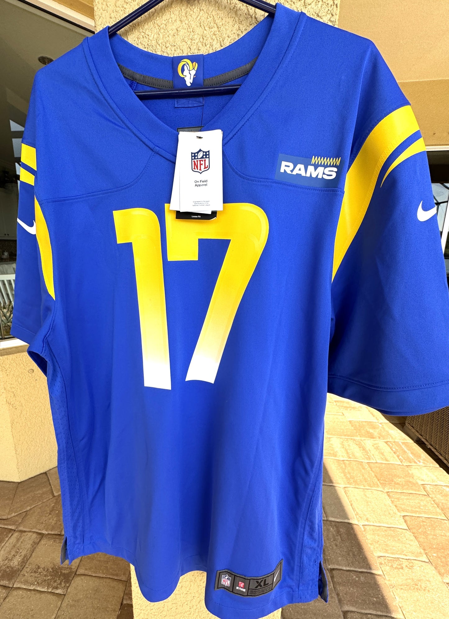 Puka Nacua Signed🖊️Los Angeles Rams🐏Nike ON-FIELD NFL Jersey👕Memorabilia⚡
