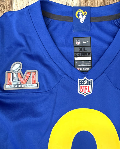 Matthew Stafford Hand-Signed🖊️Los Angeles Rams🐏Nike ON-FIELD NFL Jersey👕