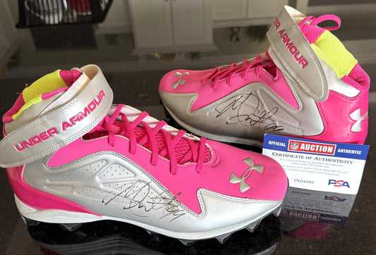 Marcell Dareus Signed✍️Buffalo Bills🦬 Under Armour Cleats👟NFL Memorabilia
