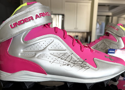 Marcell Dareus Signed✍️Buffalo Bills🦬 Under Armour Cleats👟NFL Memorabilia