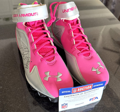 Marcell Dareus Signed✍️Buffalo Bills🦬 Under Armour Cleats👟NFL Memorabilia