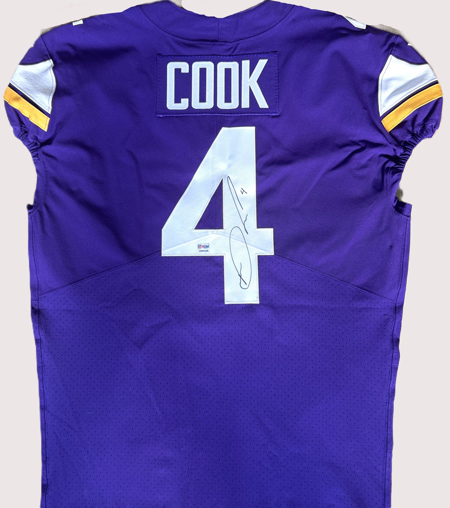 Dalvin Cook Signed TEAM ISSUED Minnesota Vikings On-Field Nike NFL Jersey 👕 Inc. PSA Authenticity 🛡️