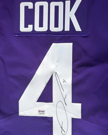 Dalvin Cook Signed TEAM ISSUED Minnesota Vikings On-Field Nike NFL Jersey 👕 Inc. PSA Authenticity 🛡️