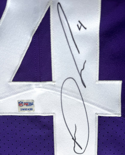 Dalvin Cook Signed TEAM ISSUED Minnesota Vikings On-Field Nike NFL Jersey 👕 Inc. PSA Authenticity 🛡️