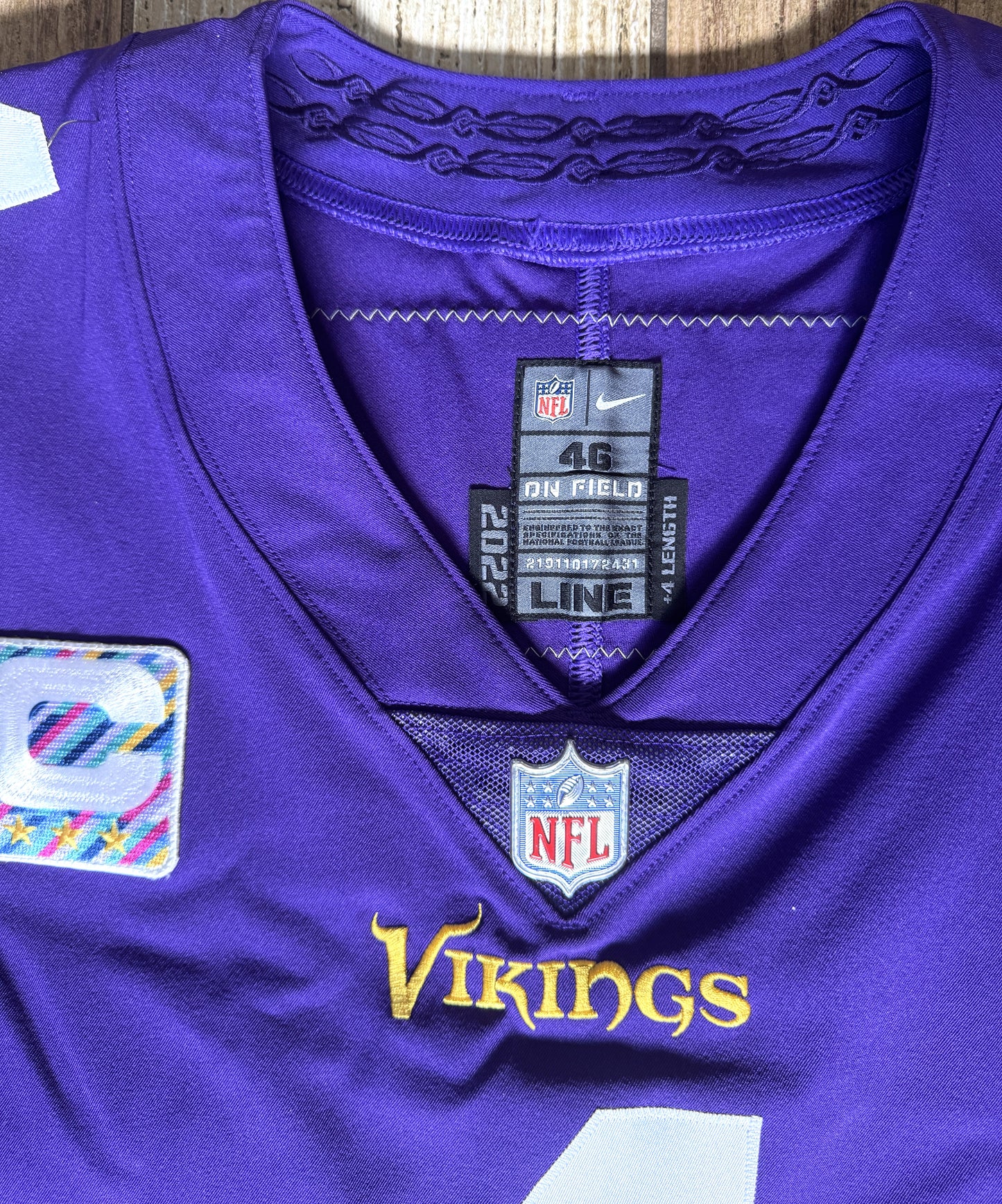 Dalvin Cook Signed TEAM ISSUED Minnesota Vikings On-Field Nike NFL Jersey 👕 Inc. PSA Authenticity 🛡️
