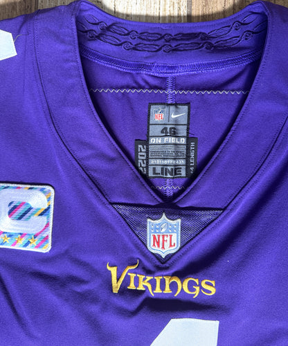 Dalvin Cook Signed TEAM ISSUED Minnesota Vikings On-Field Nike NFL Jersey 👕 Inc. PSA Authenticity 🛡️