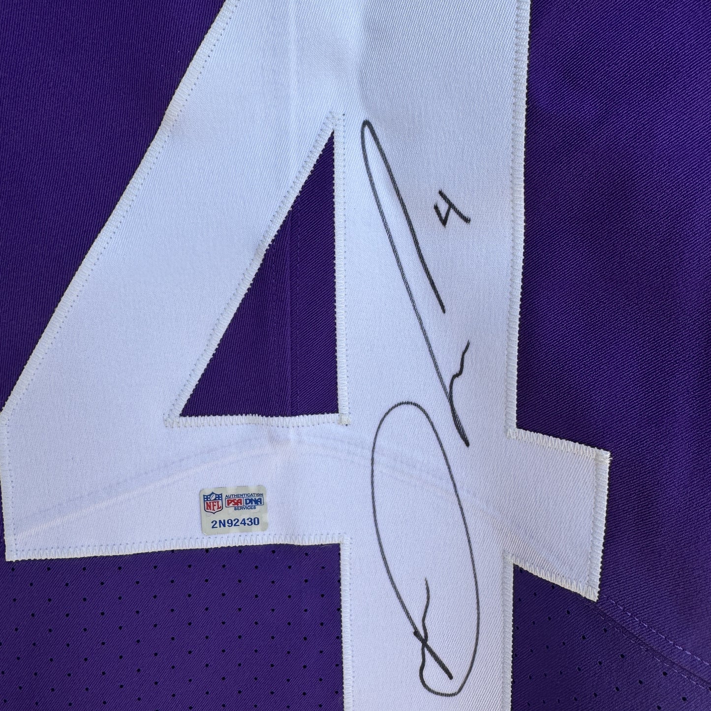 Dalvin Cook Signed TEAM ISSUED Minnesota Vikings On-Field Nike NFL Jersey 👕 Inc. PSA Authenticity 🛡️