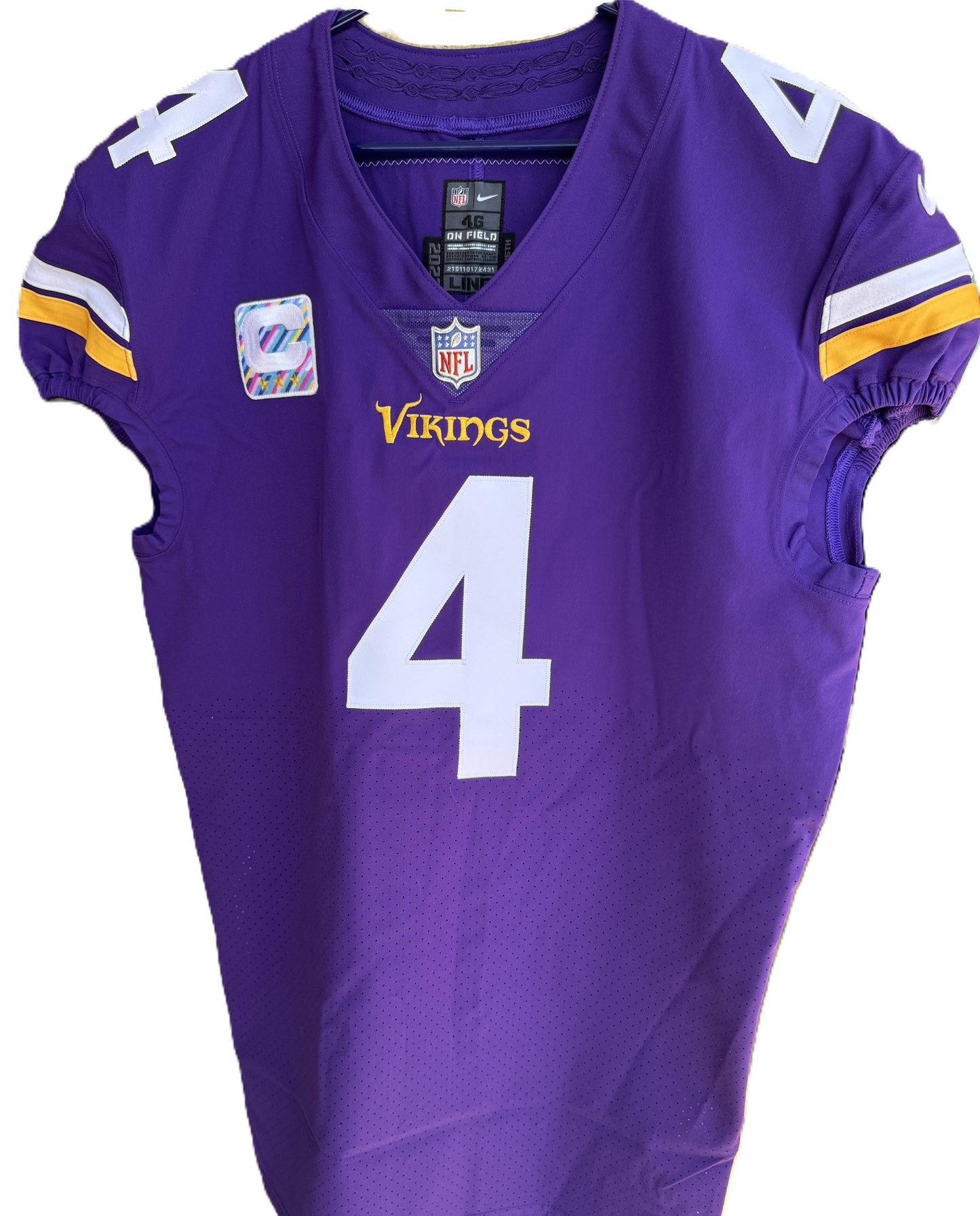 Dalvin Cook Signed TEAM ISSUED Minnesota Vikings On-Field Nike NFL Jersey 👕 Inc. PSA Authenticity 🛡️