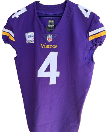 Dalvin Cook Signed TEAM ISSUED Minnesota Vikings On-Field Nike NFL Jersey 👕 Inc. PSA Authenticity 🛡️