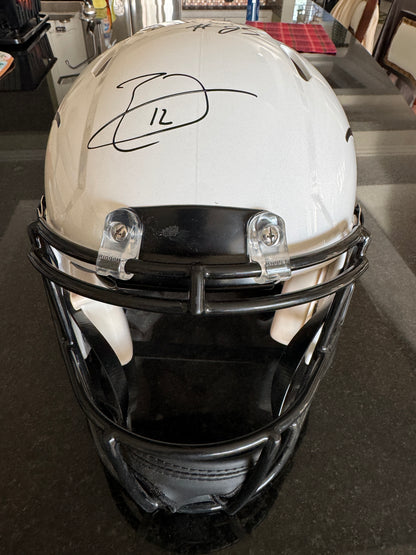 Jamaal Charles & Earl Thomas Hand-Signed Texas Longhorns🐂 Full-Size Authentic Speed NFL Helmet 🏈