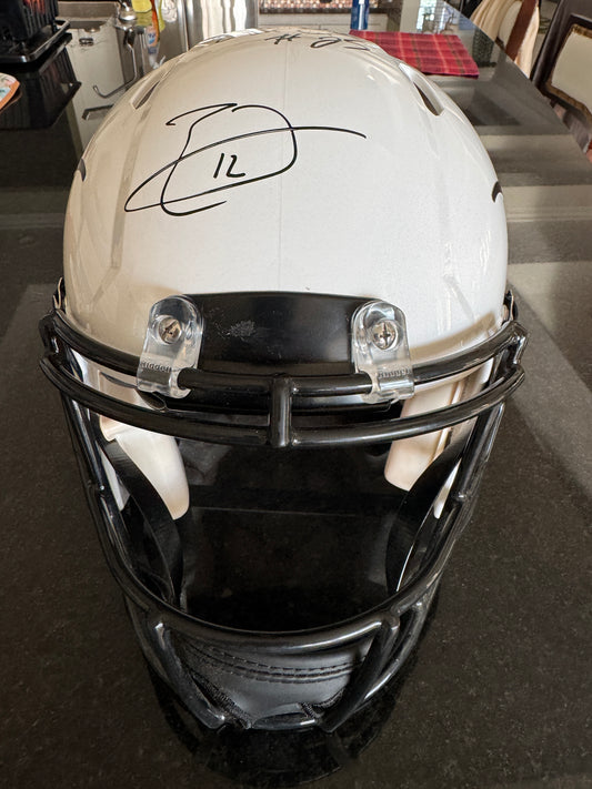 Jamaal Charles & Earl Thomas Hand-Signed Texas Longhorns🐂 Full-Size Authentic Speed NFL Helmet 🏈