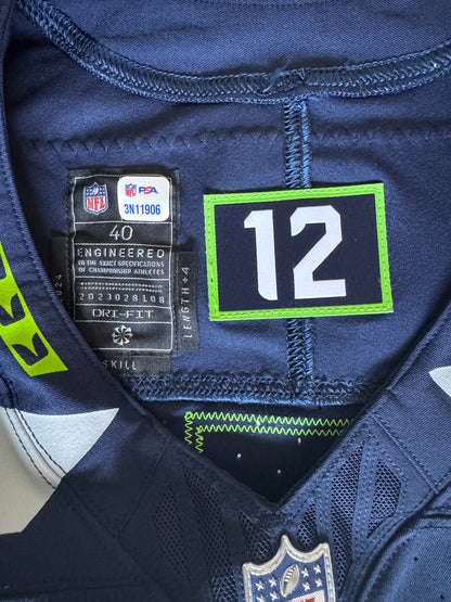 DK Metcalf Hand-Signed Seattle Seahawks Nike Authentic NFL Jersey Rare Memorabilia - PSA Certified