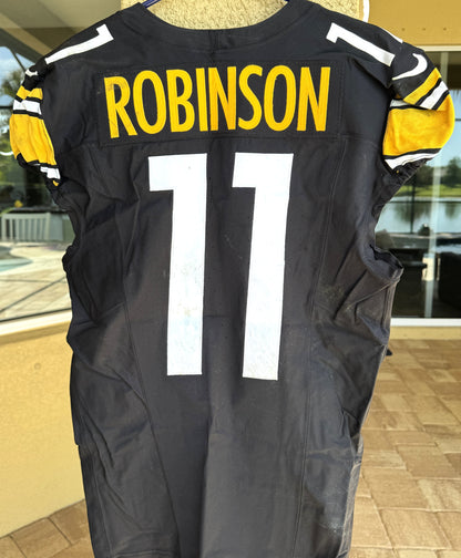Allen Robinson GAME WORN💪10/29/23 Pittsburgh Steelers Nike NFL Jersey PSA Authenticated vs. Jacksonville Jaguars Crucial Catch Game