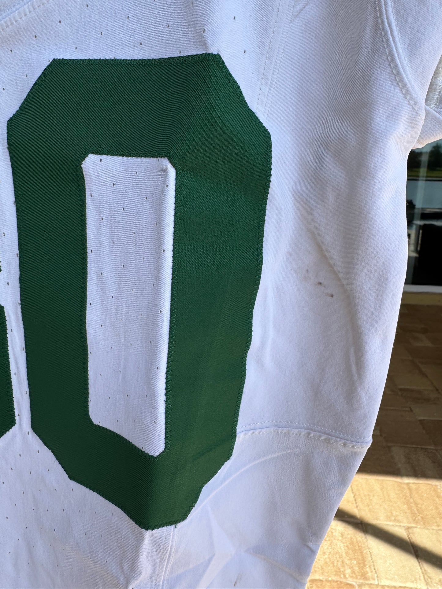 Michael Carter II GAME USED 💪 10/06/2024 New York Jets Nike NFL Jersey 👕vs. Minnesota Vikings London Matchup 🌍 Also includes PSA Authenticity🛡️